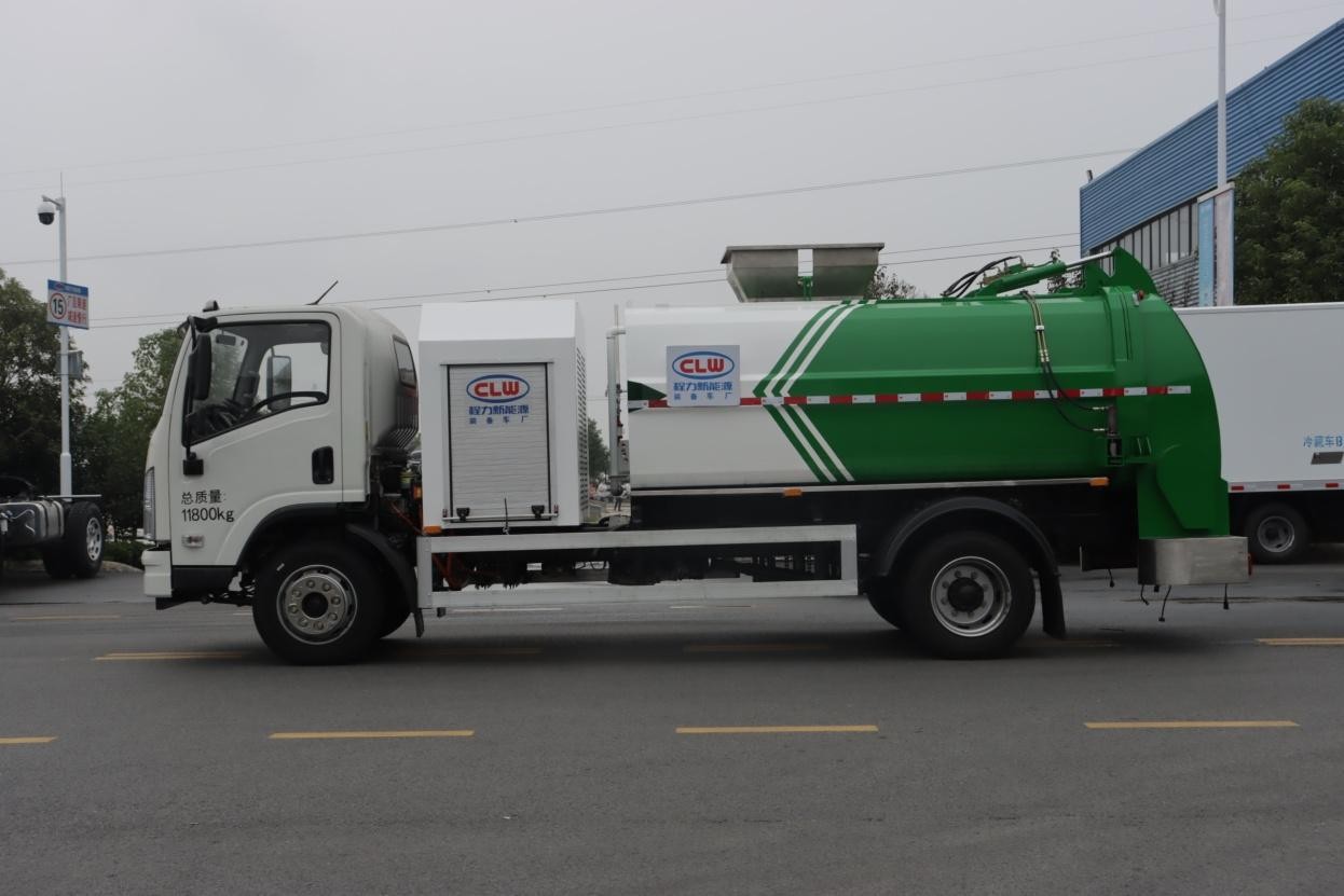 比亞迪CL5120TCABEV型純電動(dòng)餐廚垃圾車(chē)